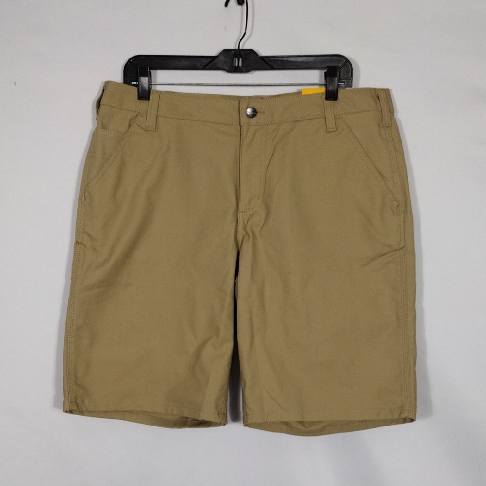 NWT Carhartt Rugged Professional Flex Loose Fit Canvas Work Short Women Size 4